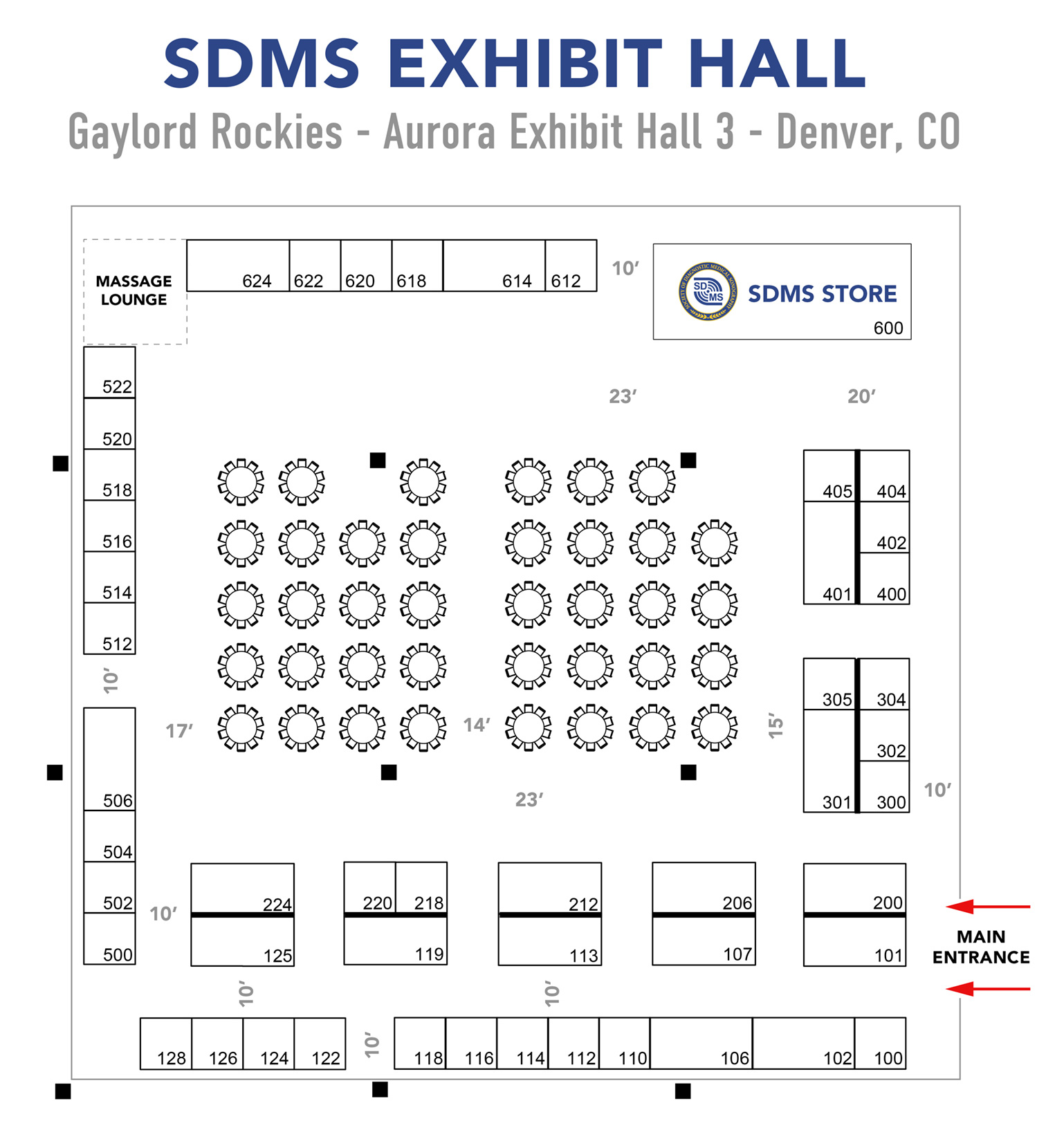 Exhibit Hall Map