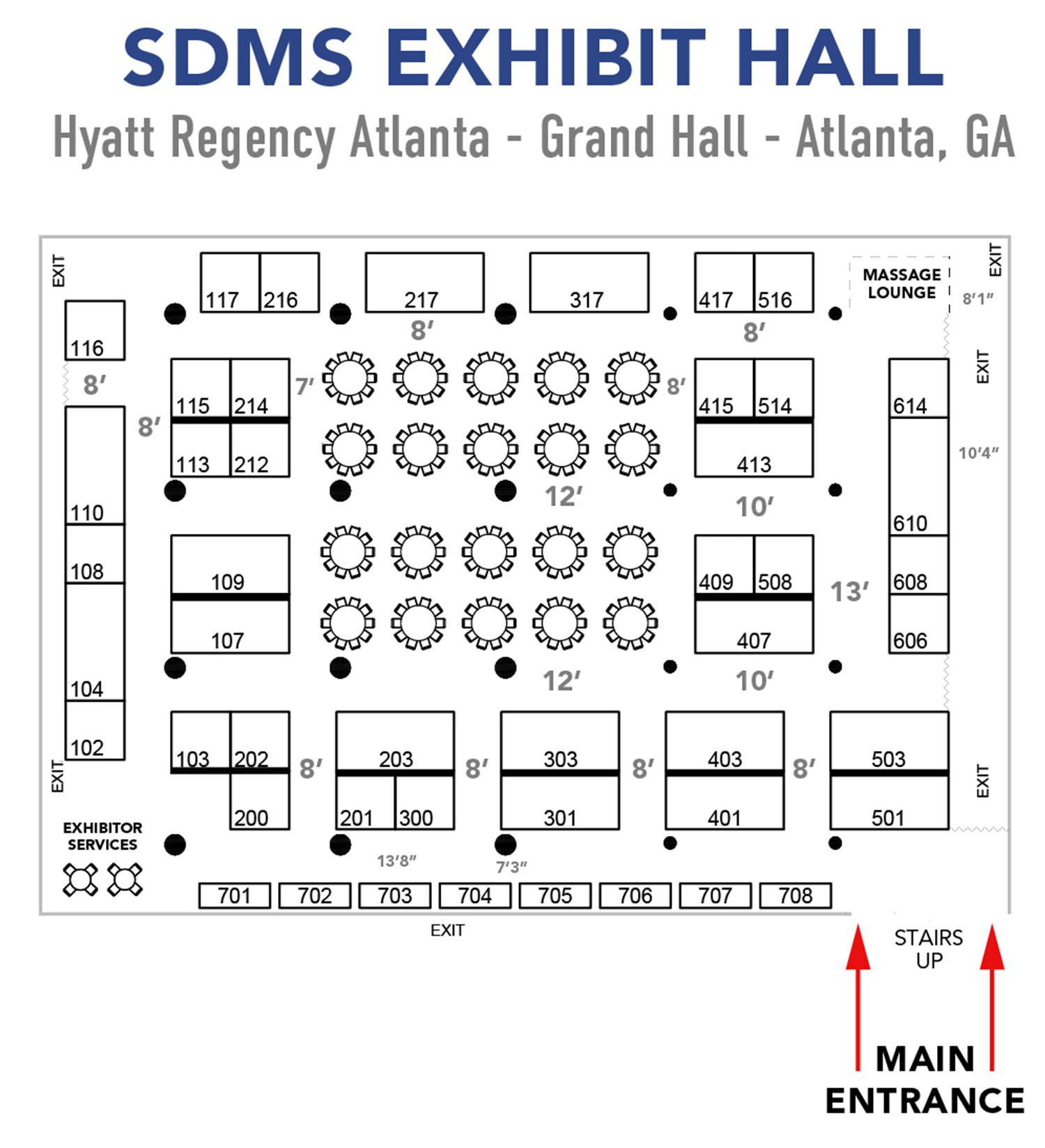Exhibit Hall Map