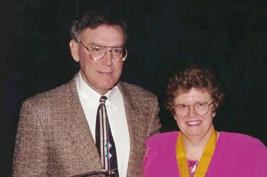 L.E. Schnitzer and Joan Baker