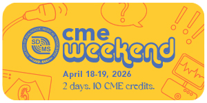 SDMS CME Weekend 2026 - 2 days. 10 CME credits.