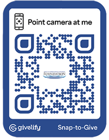Foundation_givelifyQRcode_250px Donate to the Foundation via givelify