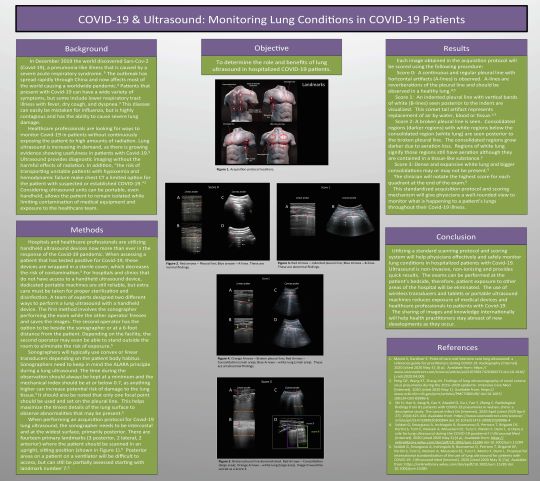 2020 Student Poster 1st Place - COVID-19 &amp; Ultrasound