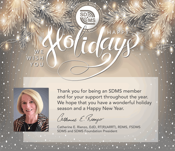 Happy Holidays from the SDMS