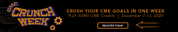SDMS CME Crunch Week SDMS CME Crunch Week