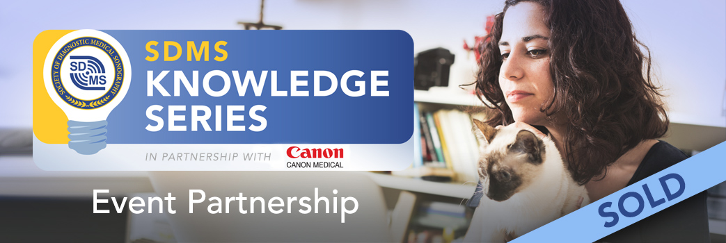 SDMS Knowledge Series 2026 - in partnership with Canon Medical